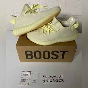 adidas Yeezy Boost 350 V2 Butter F36980 Mens Size 7.5 Womens 8.5
